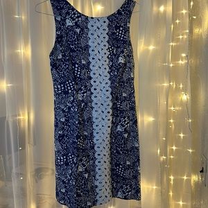 Lilly Pulitzer navy blue dress